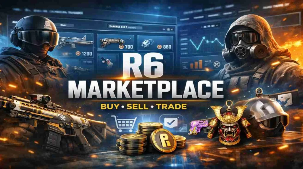 R6 Marketplace Guide 2026: How Rainbow Six Siege Players Buy, Sell, and Trade Skins Safely